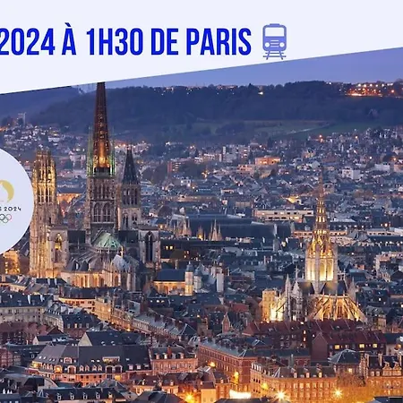 Le Logis Du Gros Horloge - 4 Pers - Hyper Centre Апартаменты